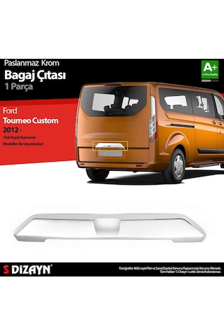 Ford Tourneo Custom Krom Bagaj Çıtası 2012 Üzeri Kameralı