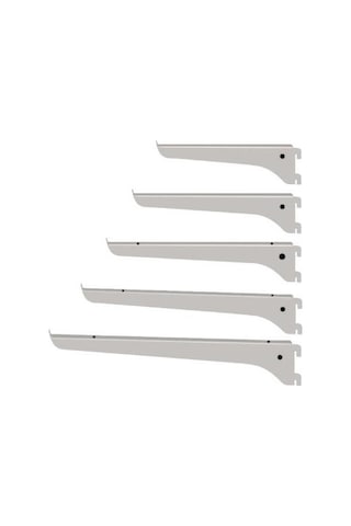 Raf Destek Kolu - Ahşap Raf Desteği, Raf Tutucu Ayak Beyaz