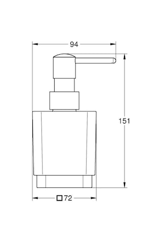 Grohe Selection Cube Sıvı Sabunluk - 40805000