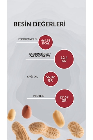 Laçoko İsme Özel Şekersiz Glutensiz Vegan Doğal Çifte Kavrulmuş Yer Fıstığı Ezmesi 2 x 1 KG