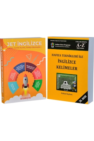 Jet İngilizce - Hafıza Teknikleri İkili Set