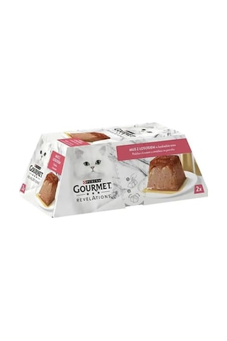Gourmet Revelations Somon Balıklı Yetişkin Kedi Konservesi 2x57 Gr