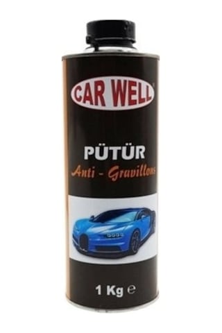 Car Well Anti Gravel Darbe Koruyucu Pütür Boya Beyaz 1 Kg