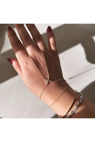 Çelik Fairy Taşlı Şahmeran Gold Gold