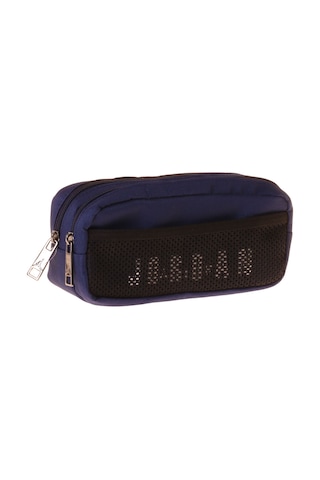Jordan Air New York Navy Blue Üç Bölmeli Lacivert Erkek Çocuk Kalem Çantası/kalemlik - Q3167
