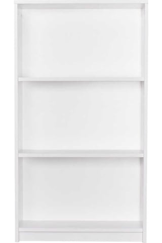3 Raflı Kitaplık-beyaz 58x106x23 Cm