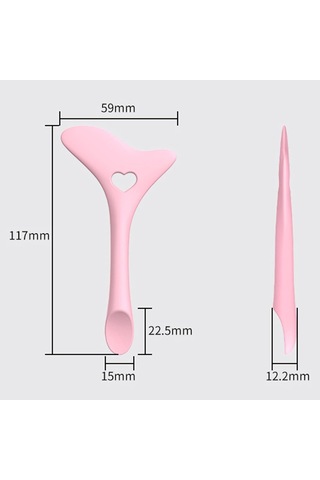 Sones Göz Makyajı Yardımcıları Silikon Çok Amaçlı Eyeliner Çizim Yardımcısı Renk Rastgele Teslimat