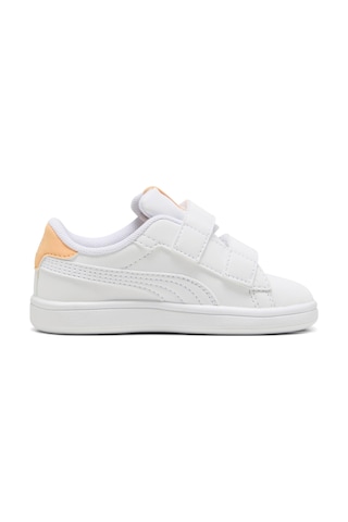 Puma Smash 3.0 Beyaz Kız Çocuk Sneaker Çok Renkli-sarı Çok Renkli - Sarı