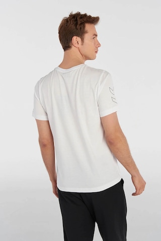 Hummel Erkek T-shirt Beyaz 911946-9001 Hummel Hmlelemental 25kw61000171 W61005 Beyaz