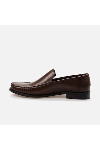 Kemal Tanca Bağcıksız Erkek Loafer 6219 Kahverengi