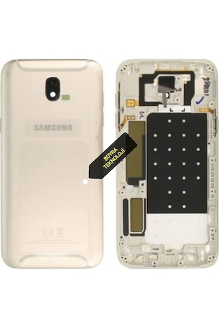 Samsung Galaxy Uyumlu J7 Pro Sm-j730f Kasa Kapak - Gold Gold