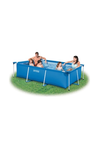 Intex Dikdörtgen Havuz 300x200x75cm Çok Renkli