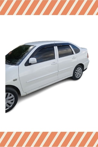 Volkswagen Polo Sedan Classic 1996-2001 Modellerine Özel 4'lü Mügen Tip Cam Rüzgarlığı