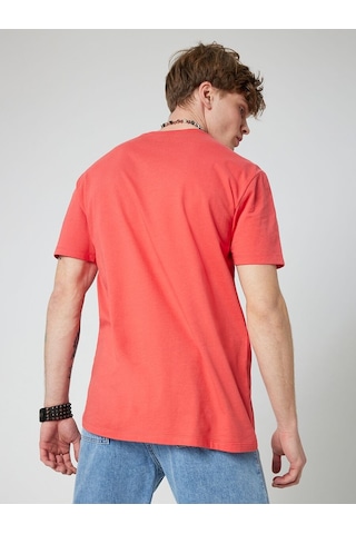 LOFT Loose Fit Erkek Tshirt K.kol Lf2028633 Q1.v1 Kırmızı
