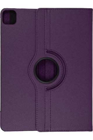 Apple Uyumlu iPad Pro 12.9 2020 4.Nesil Kılıf 360 Dönerli Standlı +Kalem