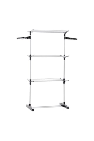 Biricik 3 Katlı Çamaşır Kurutma Askısı Siyah