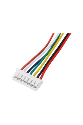 2Mm 7Pin Jst Ph 20Cm Kablolu Konnektör Beyaz Takım 2Mm 7Pin Jst Ph 20Cm Kablolu Konnektör Beyaz Takım