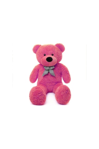 90 Cm Papyonlu Peluş Ayıcık - % 100 Yerli 001