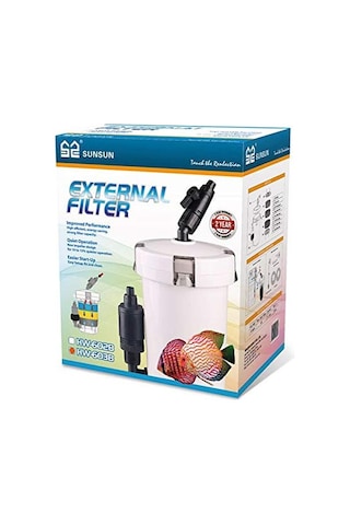 Hw-603b Filtre Outdoor 6 W 400 U/y Sunsun Akvaryum Dolce Marino Lavabo Kadar 80l