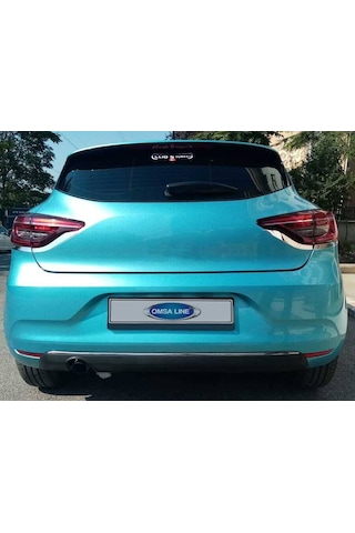 Renault Clio 5 Krom Stop Alt Çıtası 4 Parça 2019 ve Sonrası