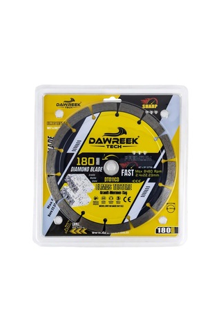 Dawreek Dt011cd 180mm Premium Segmentli Turbo Elmas Testere Granit-mermer-taş