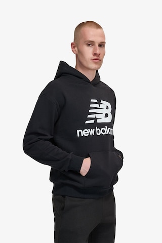 New Balance Lifestyle Erkek Siyah Sweatshirt Mnh3333-bk Siyah