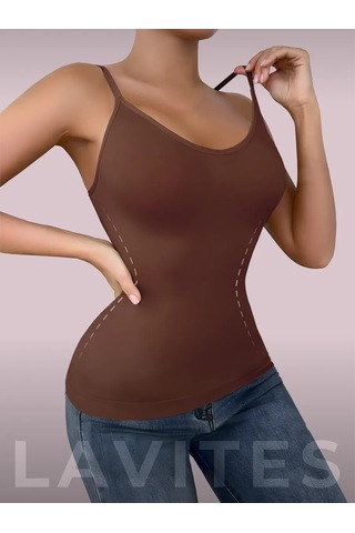 Lavites Sıkılaştırıcı Atlet 239172424 Kahverengi