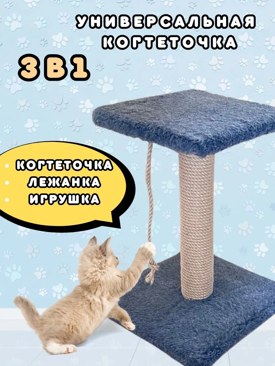 Mr Cat Yavru Kediler İçin Tırmalama Direği 343531754