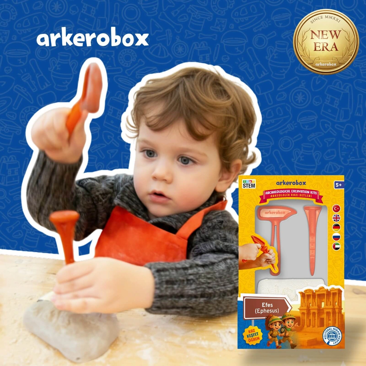 Arkerobox Efes Ephesus New Era Eğitici Kazı Seti