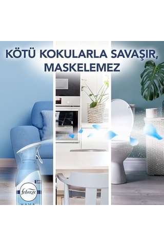 Hava Ferahlatıcı Sprey Oda Kokusu Okyanus Esintisi 185 Ml Abundance Prosperity