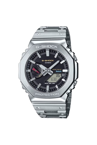 Casio G-shock Premium Solar Gm-b2100sd-1cdr Bluetooth Bağlantılı Kol Saati Metalik