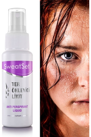 Sweatset Ter Önleyici Unisex Likit Sprey Deodorant 60 ML