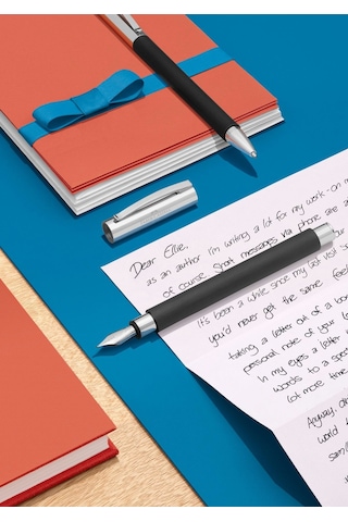 Faber Castell Ambition Siyah Dolmakalem B Uç Çok Renkli