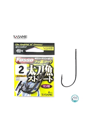 Sasame Fusso Dts22 Tc Coat Tırnaklı Halkalı Iğne 2 (6Ad)