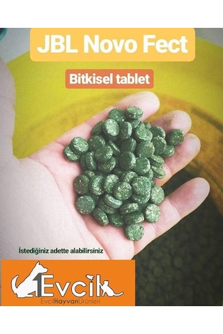 Jbl Novo  Fect Bitkisel Tablet Yem Kovadan Bölme  500 Adet