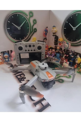 R06 Drone 360 Derece Roll Gprs Li Çift Bataryalı Ekranlı Kumanda Kulaklık Hediyeli