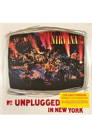 Nırvana - Mtv Unplugged 25th Anniversary Edition - 2 X Plak