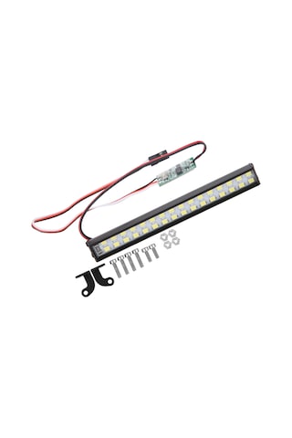 Geekyou Rc Tırmanıcı Araçları İçin Evrensel Çift Satırlı 32 Led Farı - Uzaktan Kumanda Ve Manuel Kontrol - Sürekli/flash/nefes Modları - 100mm Uzunluk