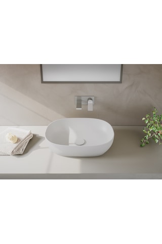 VitrA Outline 5995B403-0016 Oval Lavabo 60 CM Beyaz