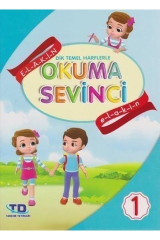 Tandem 1.Sınıf Dik ve Temel Harflerle Okuma Sevinci 5 Kitap Tandem 1.Sınıf Dik ve Temel Harflerle Okuma Sevinci 5 Kitap