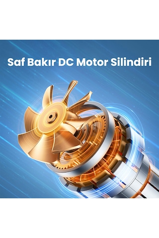 Rocoren 150psı 4000mah Şarjlı Taşınabilir Hava Pompası Araç Lastik, Bisiklet, Top Şişirme Powerbank+led Lamba+lcd Ekran