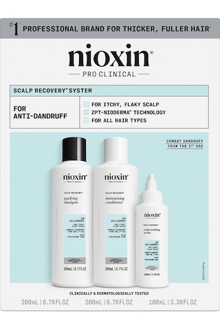 Nioxin Scalp Recovery Kepek Ve Kaşıntı Karşıtı Saç Bakım Seti Tüm Saçlar