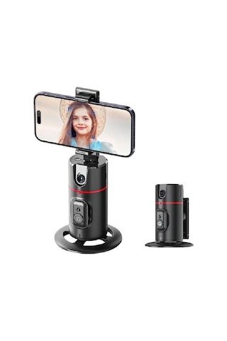 Dp P02 Tripod Otomatik Yüz Takibi 360 Dönebilen Tripod