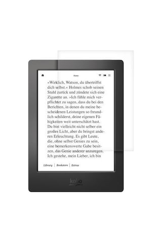 Kobo 6 İnç E-kitap Okuyucu Ekran Koruyucu Film Ve Stylus Kalem