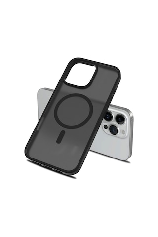 Joko Apple Uyumlu iPhone 16 Pro Kılıf Jota Seri Magsafe Kapak Siyah