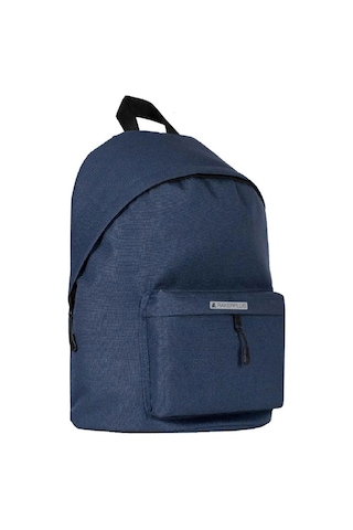 Rakerplus Lacivert 42x29x14 Cm Unisex Klasik Sırt Okul Çantası Lacivert