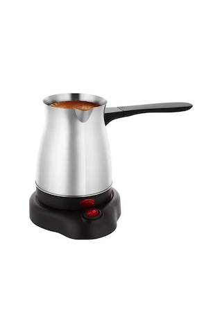 Crown Crw-7104 600w 6 Fincan Elektrikli Türk Kahve Makinesi Paslanmaz Çelik Inox Cezve Ac220v