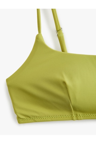 Koton Astarlı Hafif Destekli Bralet Bikini Üstü Yeşil 5sak10214mm Yeşil