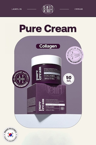 Lamelin Kolajen İçeren Bakım Kremi Lamelin Collagen Pure Cream 50 ML