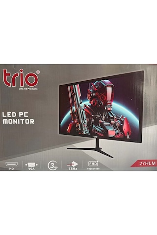 Trio 27'' Tr-27ws Sesli 75hz 3ms Vga+hdmı Full Hd Led Monitör